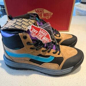 Vans Ultrarange EXO Hi MTE Tobacco Black Suede Boots Mens 8,5 Women 10 NIB